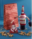 Festive Thanks with Red Wine Gift Bag